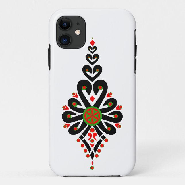 iPhone / iPad Gehäuse Folk Muster des polnischen H Case-Mate iPhone Hülle (Rückseite)