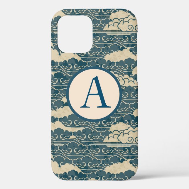 iPhone / iPad Gehäuse JAPANESE CLOUDS DIY Case-Mate iPhone Hülle (Rückseite)