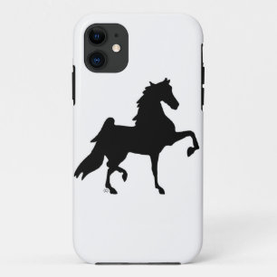 Iphone kaum dort Fall/Saddlebred Silhouette iPhone 11 Hülle