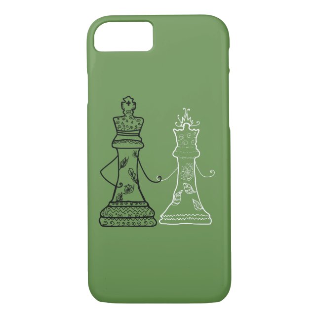 iPhone King & Queen / coque ipad (Dos)