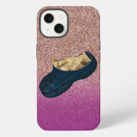 Kitten Endormi Dans Une Chaussure Croc, Coque Ipho