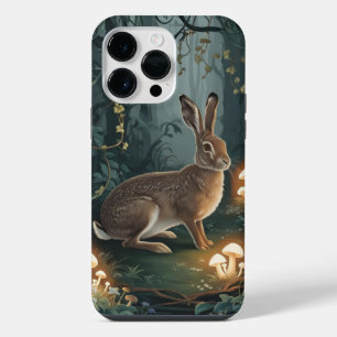Pour iPhone 14 Pro Max Lièvre Doré   Élégance   Fantaisie   Coque de Télé