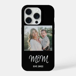 Maman établie, Photo, Écriture, Coque de téléphone