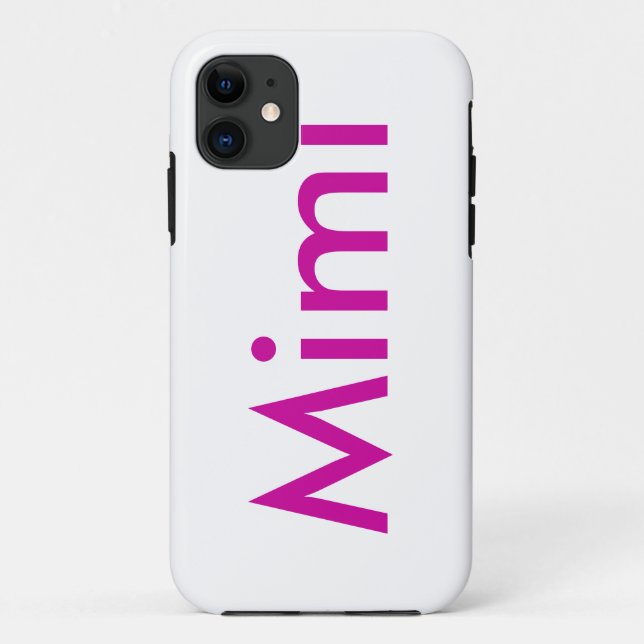 iPhone Mimi Fall Case-Mate iPhone Hülle (Rückseite)