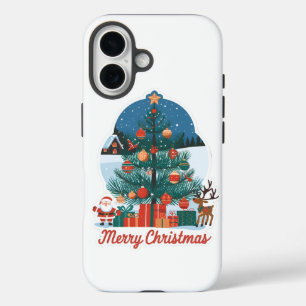 iPhone Noël 16 Coque : Festive Nouveau modèle