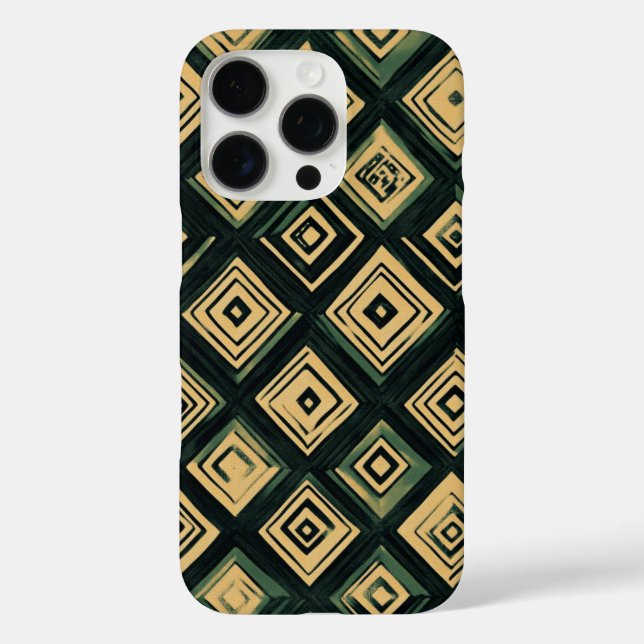 iPhone Square-Mustergehäuse 16 Pro Hülle (Rückseite)