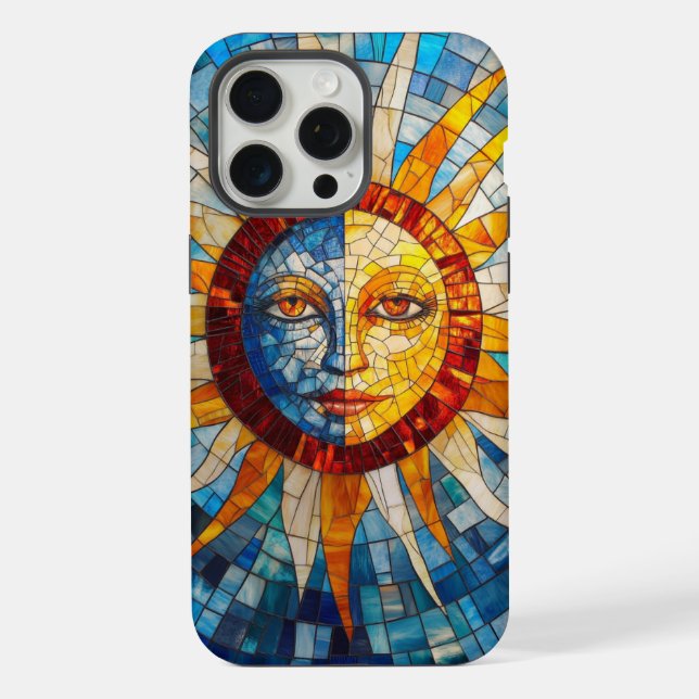 iPhone SUN Phone Case 15 Pro Max Hülle (Rückseite)