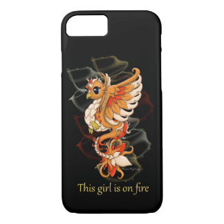 iPhone Telefon-Kasten-Phoenix-Mädchen auf Feuer title_seo2