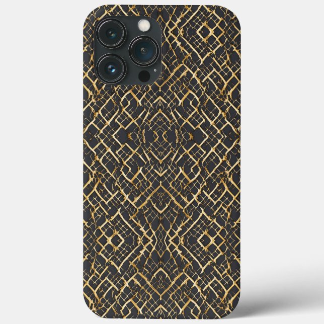 iPhone Tough Case Ungewöhnlich Elegantes Muster (Rückseite)