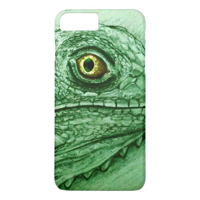 iPhone Vintag Case - Iguana (Rückseite)