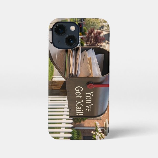 iPhone Vous avez un message - Coque de téléphone (Verso)
