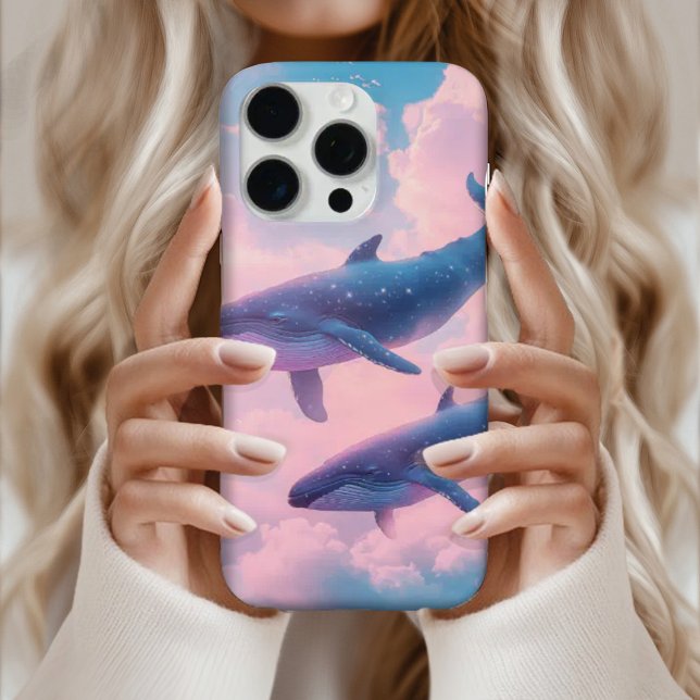 iPhone Whale Handy Case 16 Pro Hülle (Von Creator hochgeladen)