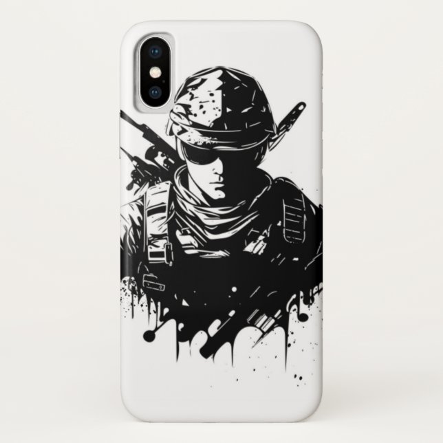 iPhone x Case (Rückseite)