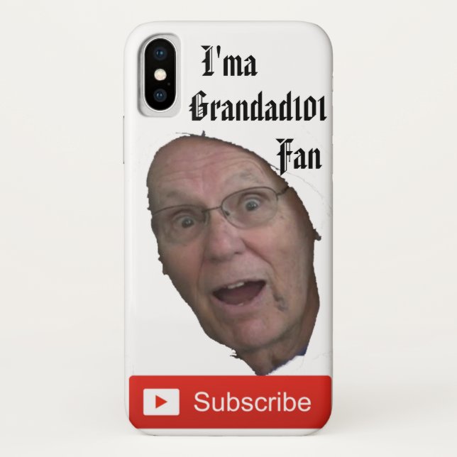 Iphone X Fall Grandad101 Case-Mate iPhone Hülle (Rückseite)