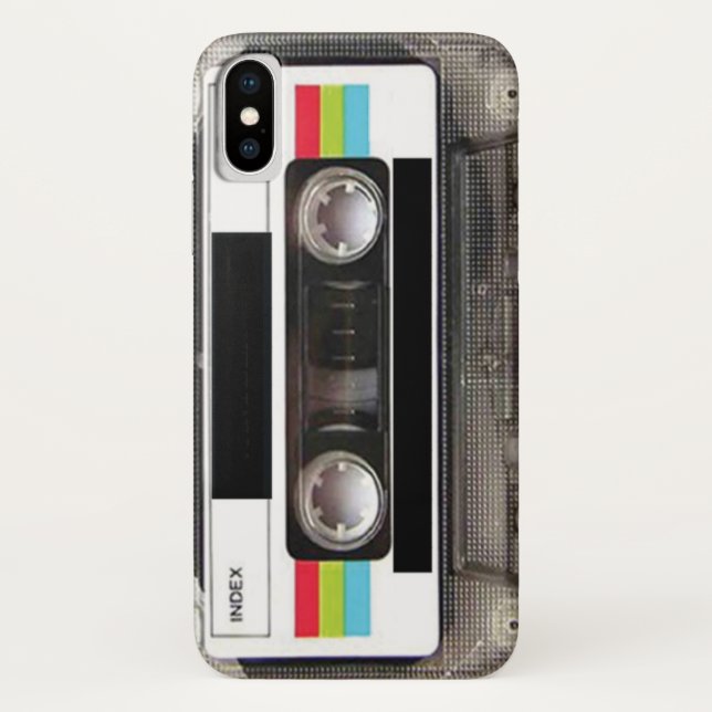 Iphone X Mixtape Telefon-Kasten Case-Mate iPhone Hülle (Rückseite)