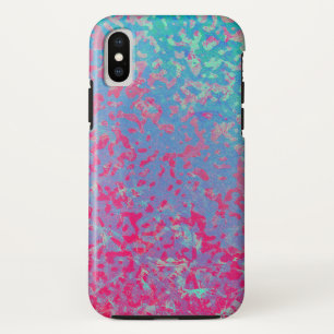 iPhone XS Hülle Bunt Korrodiert