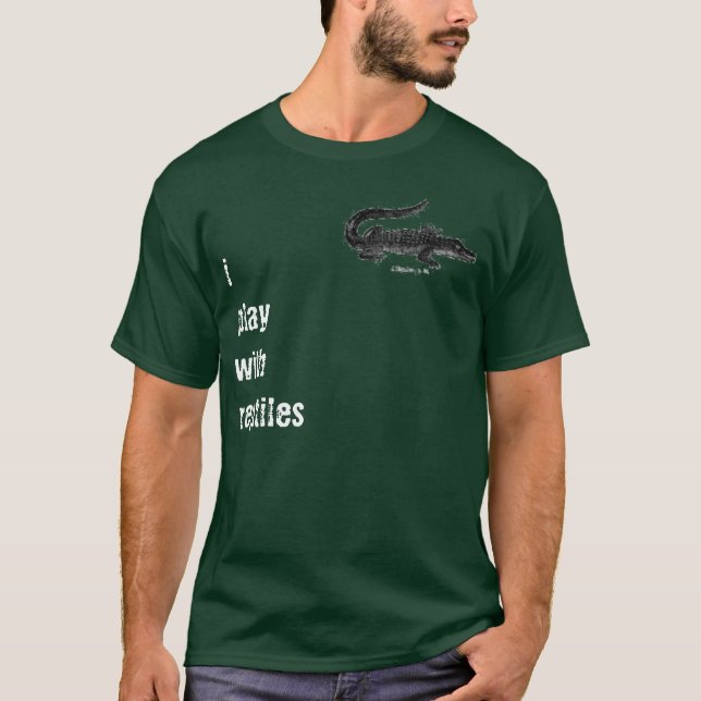 iplaywithreptiles T-Shirt (Vorderseite)