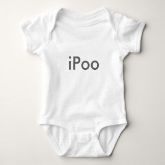 iPoo Baby Strampler