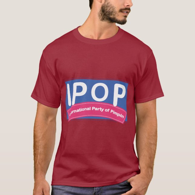 Ipop - internationales Party von Pimpin T-Shirt (Vorderseite)