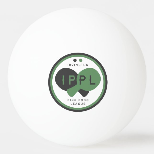 IPPL Ball der Meister Tischtennisball (Vorderseite)