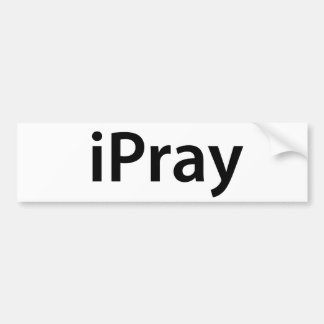iPray Autoaufkleber