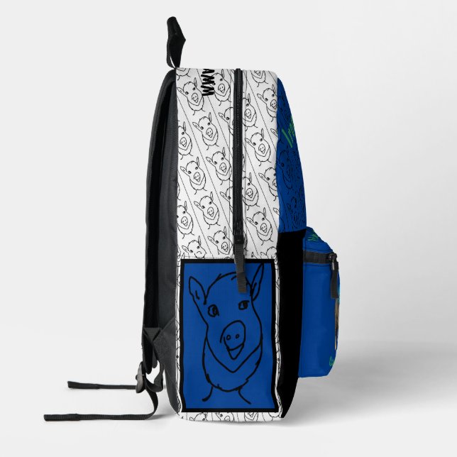 IPS Zurück zur Schule! Bedruckter Rucksack (Links)