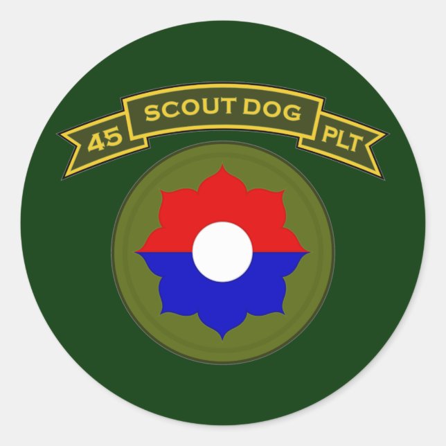 IPSD - 9. Infanterie Runder Aufkleber (Vorderseite)