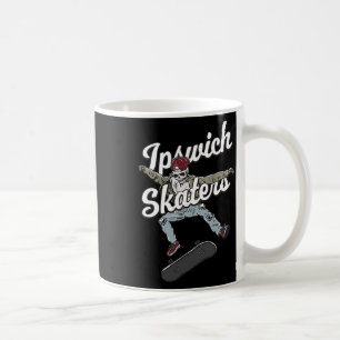 Ipswich Skater Skateboard fahren Lustiges Skateboa Kaffeetasse
