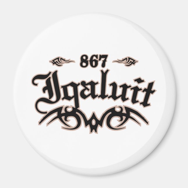 Iqaluit 867 magnet (Vorne)