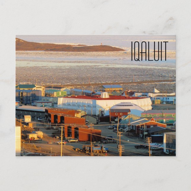 Iqaluit Nunavut Canada Postcard Postkarte (Vorderseite)