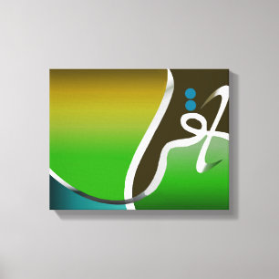 Iqrah Read Calligraphic Islamic Art Leinwanddruck
