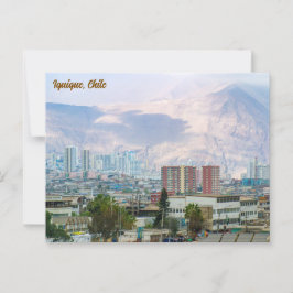 Iquique, Chile, City View Postkarte