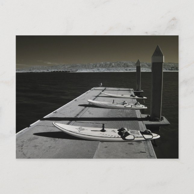 IR für Windsurfen Postkarte (Vorderseite)