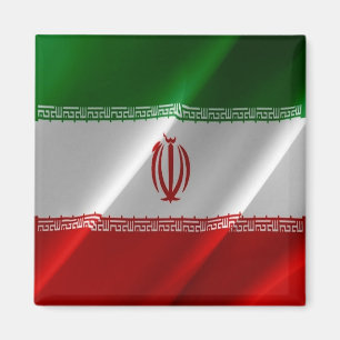 IR - Iran - Flag Waving Magnet