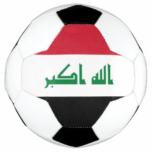 Irak-Flagge Fußball