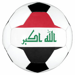 Irak-Flagge Fußball