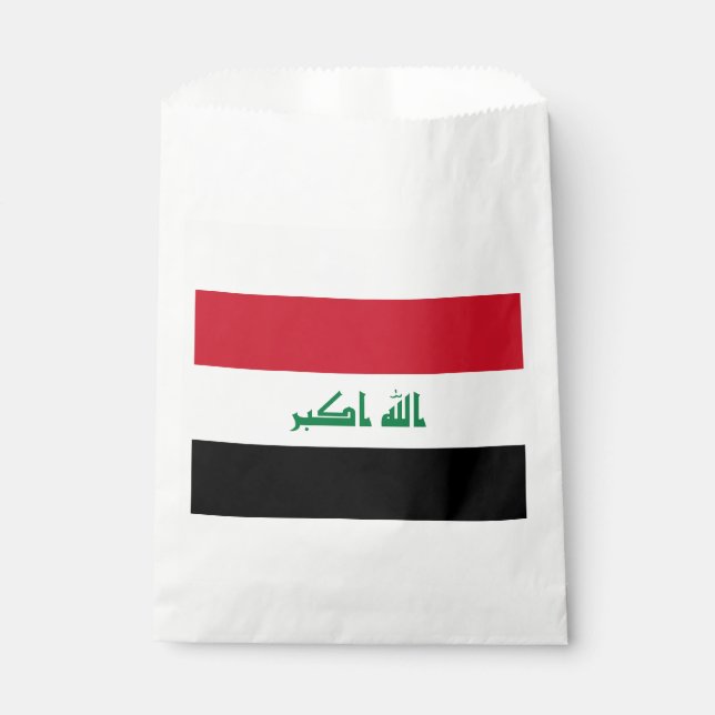 Irak-Flagge Geschenktütchen (Vorderseite)