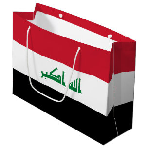 Irak-Flagge Große Geschenktüte