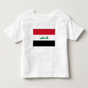Irak-Flagge Kleinkind T-shirt