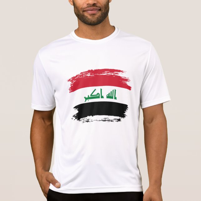 Irak-Flagge T-Shirt (Vorderseite)