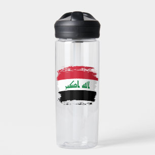 Irak-Flagge Trinkflasche