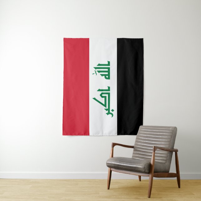 Irak-Flagge Wandteppich (Beispiel)