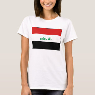 Irak-Flagge x Karte T - Shirt