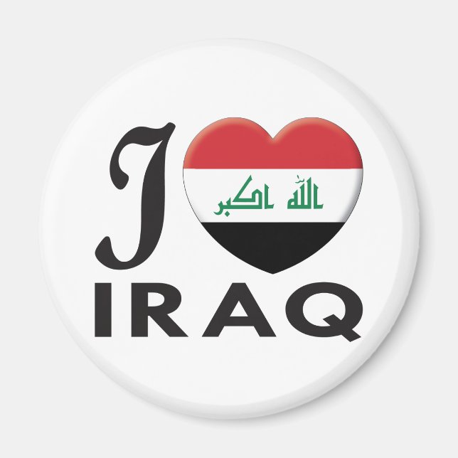 Irak-Liebe Magnet (Vorne)