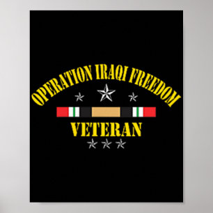 Irak-Operation - Der Tag der Freiheit - Veteranen Poster