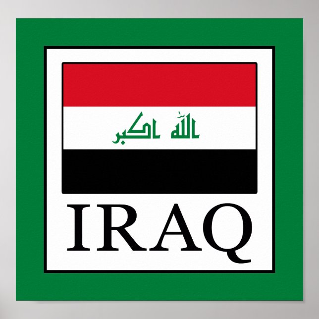 Irak Poster (Vorne)
