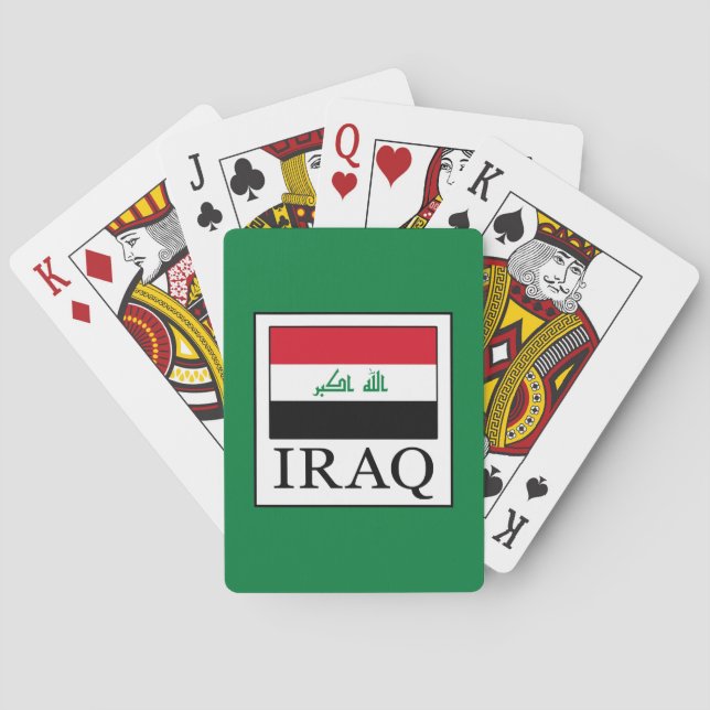 Irak Spielkarten (Rückseite)