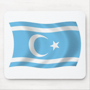 Irakisch-Türkmenische Flagge Mauspad