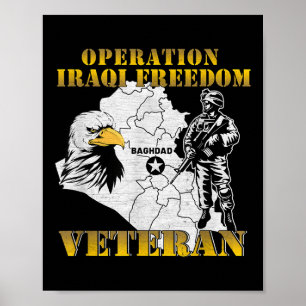 Irakische Freiheitsoperation im Kampf gegen Vetera Poster