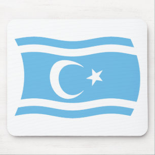 Irakische Turkmensche Flaggenmousepad Mousepad
